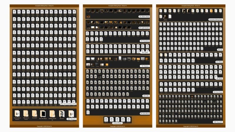 Complete Editing Pack