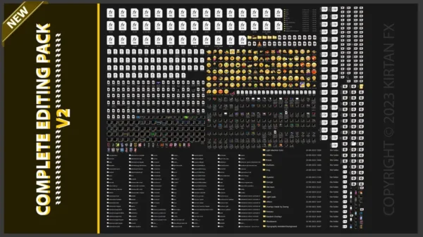 COMPLETE EDITING PACK V2 - KIRTAN Fx