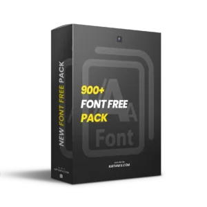 900+ Fonts Pack