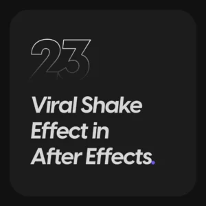 After Effects Shake Effect Preset By Kirtan FX