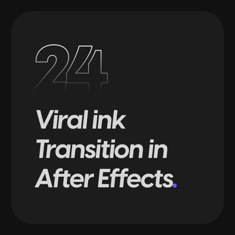 Ink Transition in AE