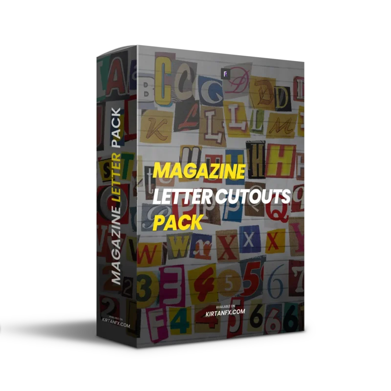Magazine Letter CutOuts Pack