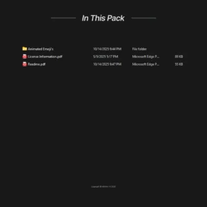 Animated Emojis Pack