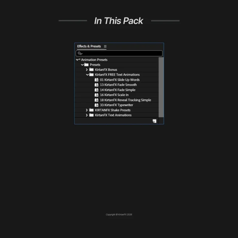 FREE Text Animations