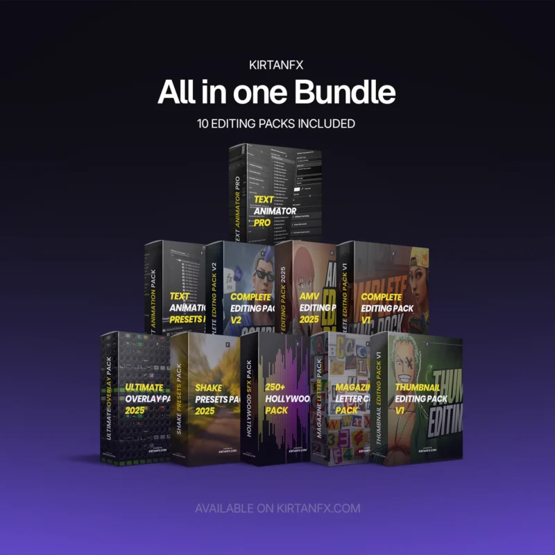 KirtanFX All in One Bundle KirtanFX All in One Bundle: 10 editing packs included